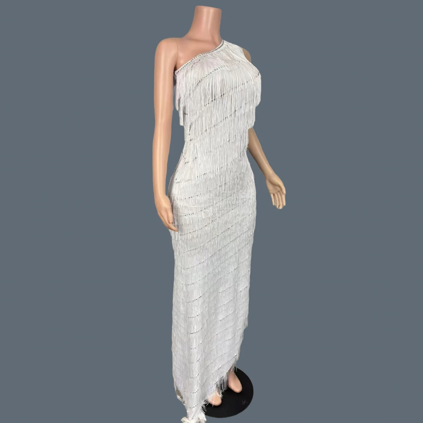 Women Event Full Tassel Sexy Long Dress Birthday Celebrate Party Ball Gown Nightclub Gala Prom One shoulder Evening Dress Titian
Women Event Full Tassel Sexy Long Dress Birthday Celebrate Party Ball Gown Nightclub Gala Prom One shoulder Evening Dress Titian
