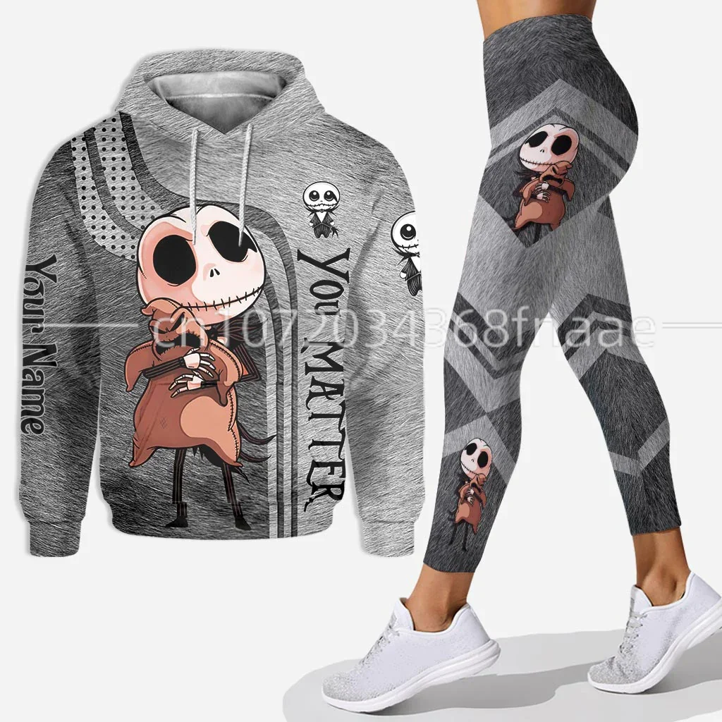 Jack Skellington Hoodie Women's Hoodie Set Yoga Pants Sweatpants Women's Disney Yoga Hoodie Leggings Fashion Tracksuit
Jack Skellington Hoodie Women's Hoodie Set Yoga Pants Sweatpants Women's Disney Yoga Hoodie Leggings Fashion Tracksuit
