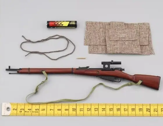 MOETOYS 1/6 Scale P008 Mosin-Nagant модель винтовки для советской снайперской Женщины 12 дюймов
MOETOYS 1/6 Scale P008 Mosin-Nagant модель винтовки для советской снайперской Женщины 12 дюймов