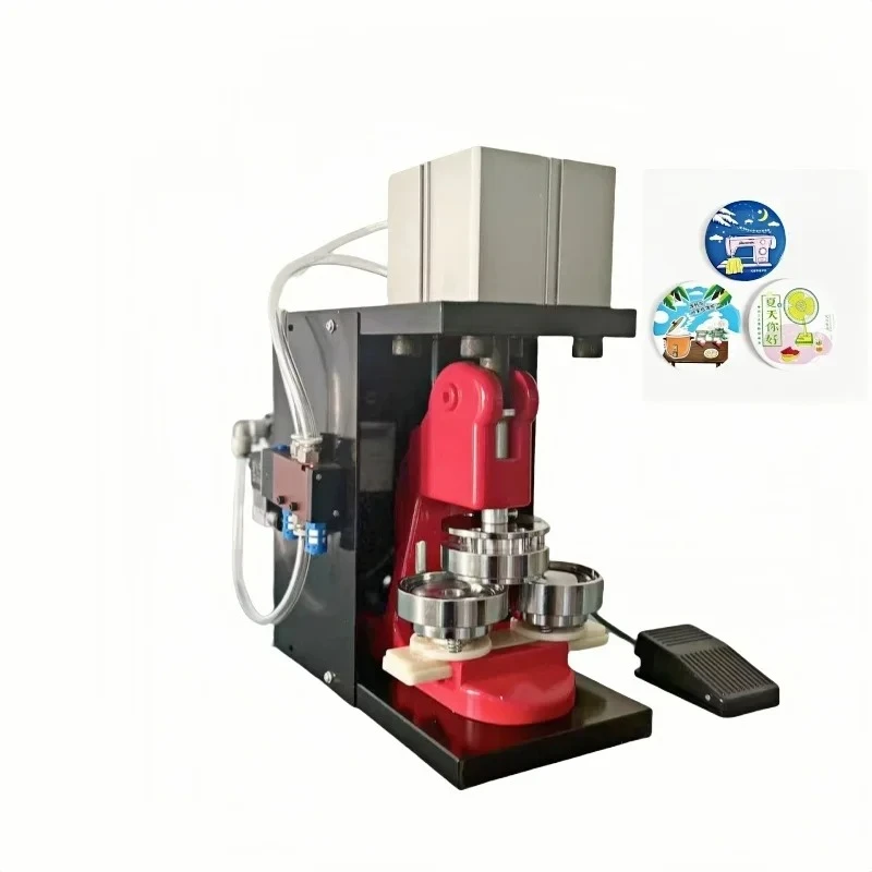 25 32 37 44 50 56 58 75MM Automatic Pin Badge Maker Button Making Machine Pneumatic Badge Making Machine
25 32 37 44 50 56 58 75MM Automatic Pin Badge Maker Button Making Machine Pneumatic Badge Making Machine