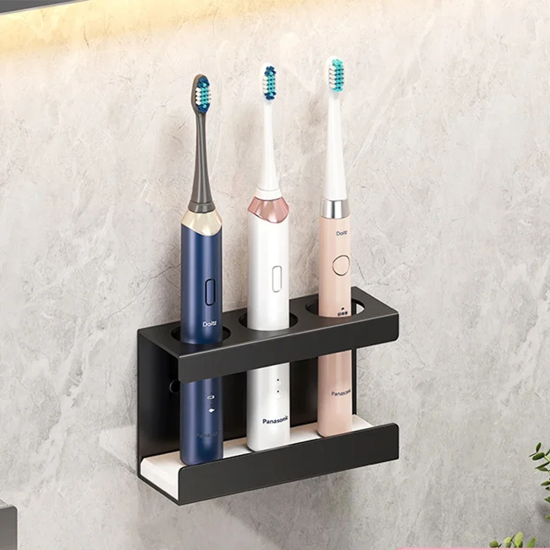 Aluminum Wall Mount Electric Toothbrush Holder for Bathroom, Shower, Toothbrush Hanger Brush Stand, Hanger Bathroom Organizer
Aluminum Wall Mount Electric Toothbrush Holder for Bathroom, Shower, Toothbrush Hanger Brush Stand, Hanger Bathroom Organizer