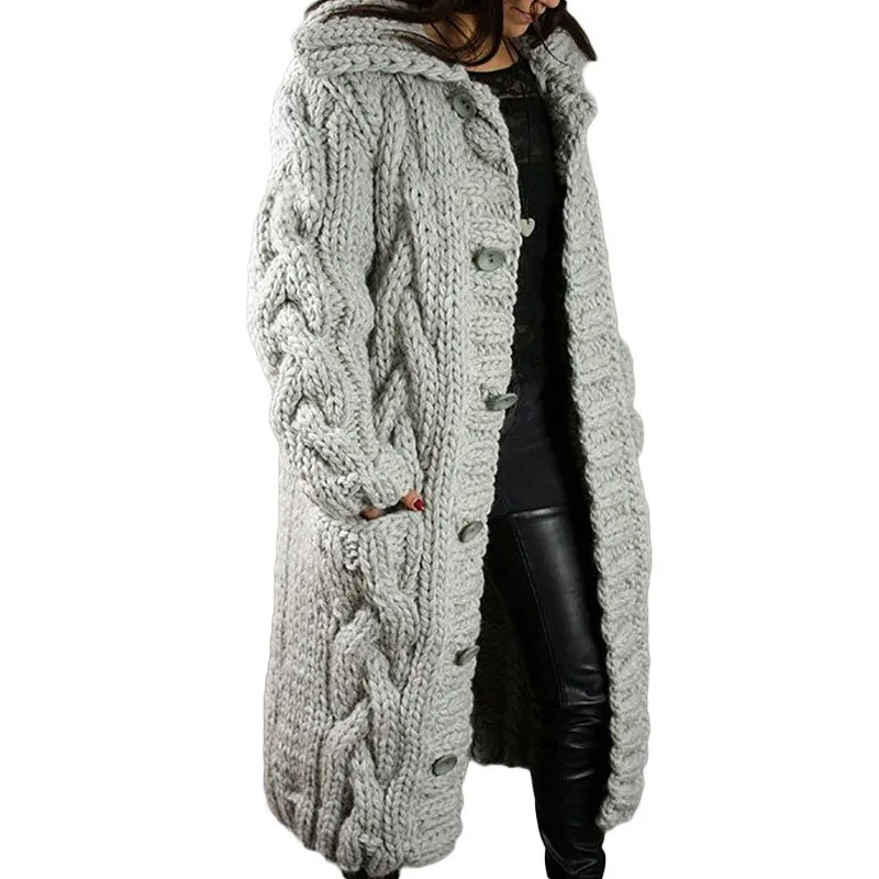 2026 new european and american style cardigan coat - single-breasted plus size knit sweater jacket
2026 new european and american style cardigan coat - single-breasted plus size knit sweater jacket
