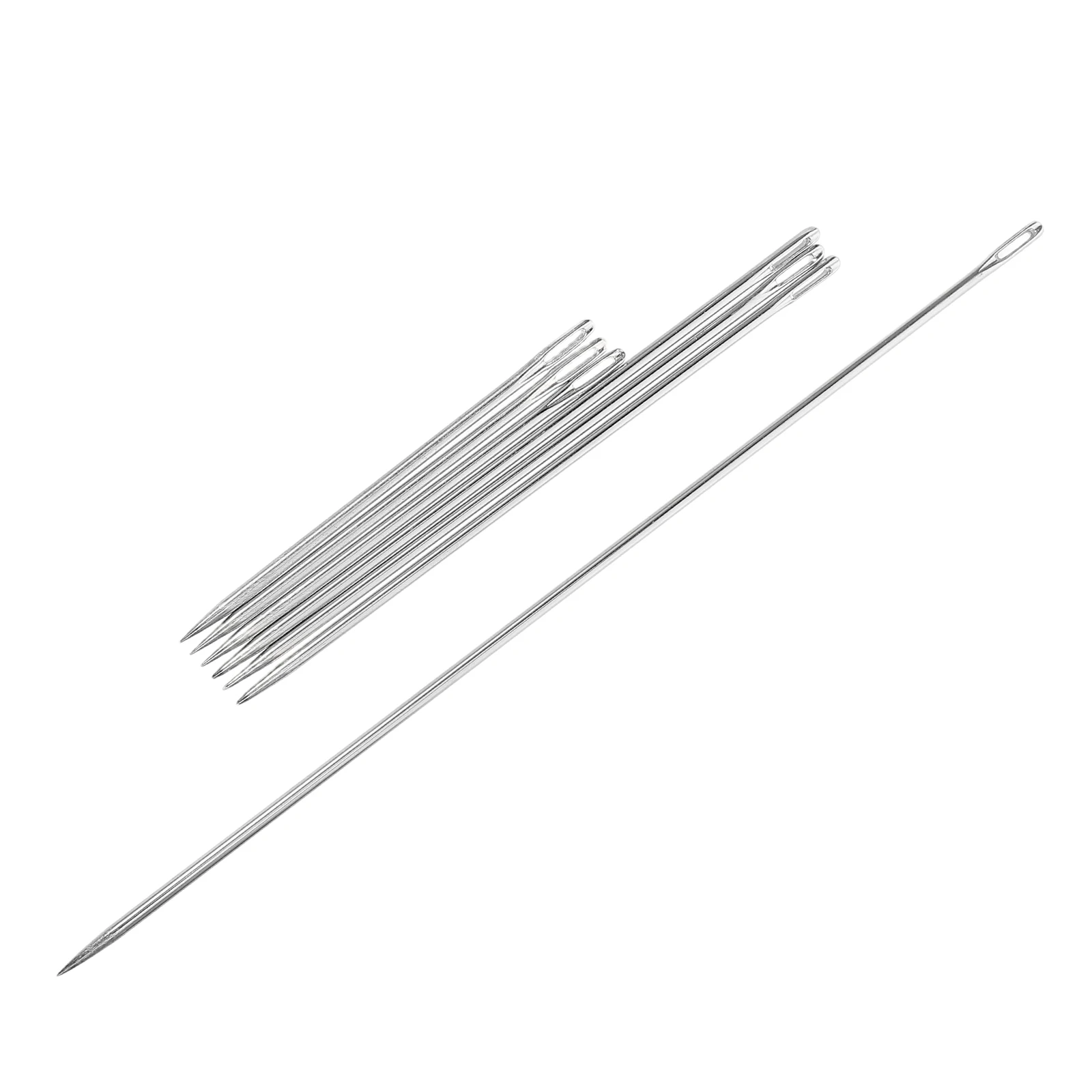 Big Eye Hand Sewing Steel Needles Quilting Accessories Weaving Craft Large Needle Threader Sweater Knitting Crochet Fabric
Big Eye Hand Sewing Steel Needles Quilting Accessories Weaving Craft Large Needle Threader Sweater Knitting Crochet Fabric
