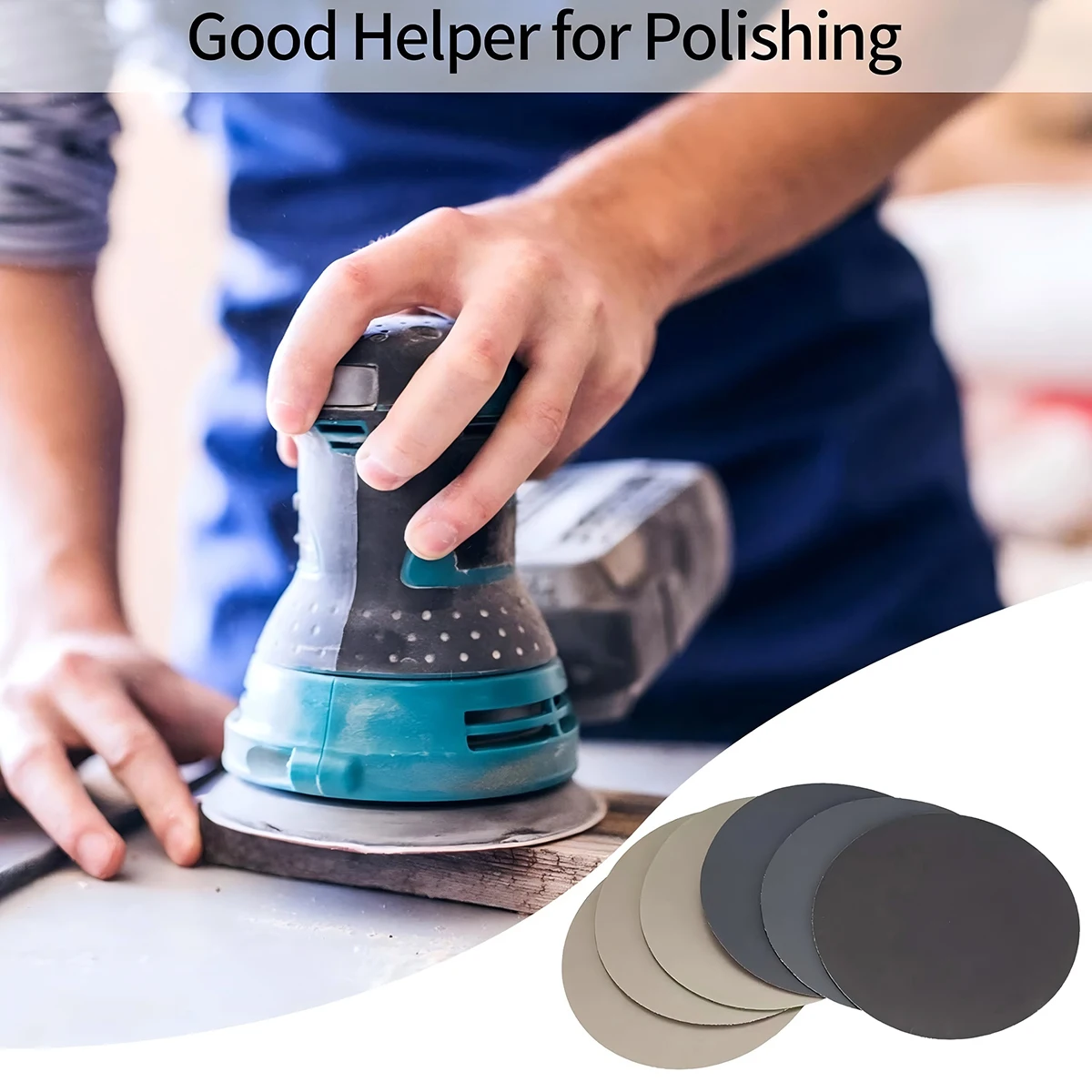 30Pcs 5-Inch Sanding Discs Water-Resistant Flocked Silicon Carbide Sandpaper for Paint and Metal Polishing
30Pcs 5-Inch Sanding Discs Water-Resistant Flocked Silicon Carbide Sandpaper for Paint and Metal Polishing