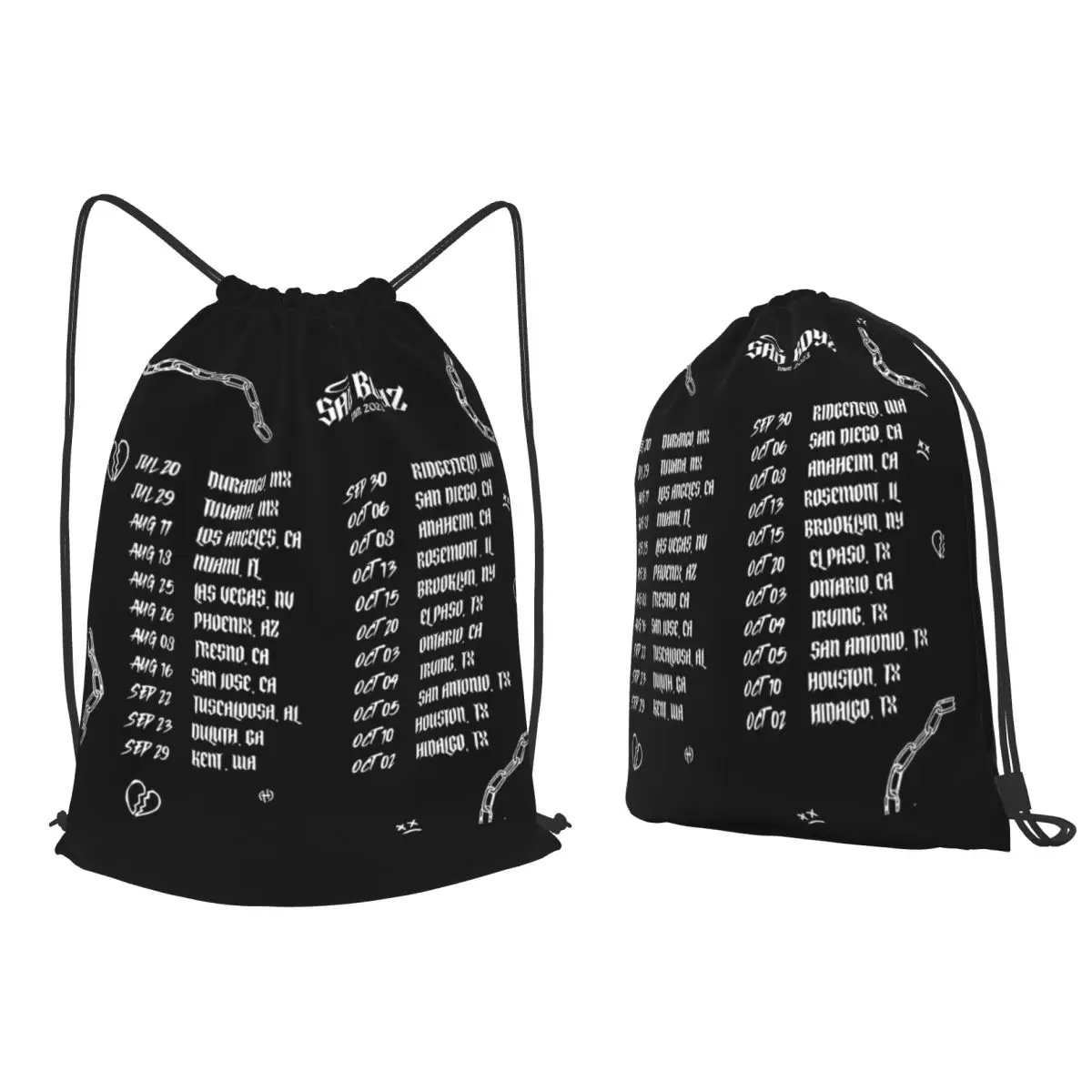 Junior H 2023 Concert Backpacks Fashion Drawstring Bags Sports Bag Book Bags for Man Woman School
Junior H 2023 Concert Backpacks Fashion Drawstring Bags Sports Bag Book Bags for Man Woman School