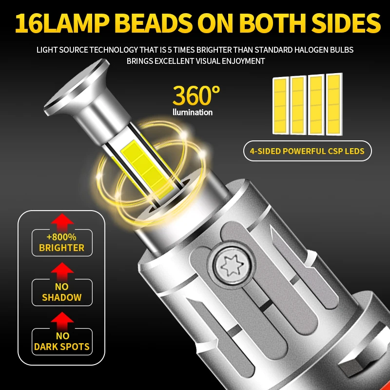 2PCS H8 LED Fog Light Bulbs H9 H11 Canbus For Auto Mini Wireless 9005 HB3 9006 HB4 Plug&Play 360 Turbo High Low Beam Accessories
2PCS H8 LED Fog Light Bulbs H9 H11 Canbus For Auto Mini Wireless 9005 HB3 9006 HB4 Plug&Play 360 Turbo High Low Beam Accessories