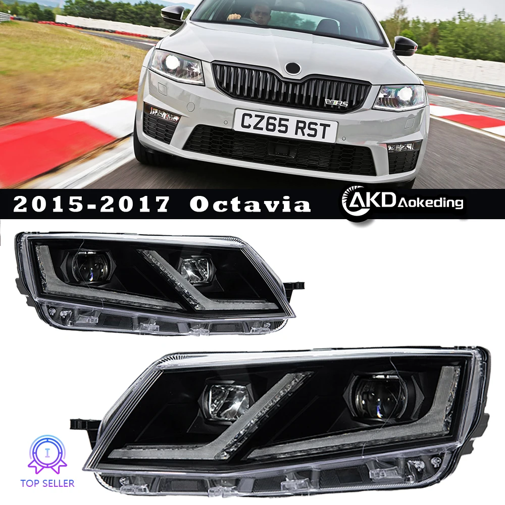 Car Styling Headlights for Skoda Octavia LED Headlight 2015-2017 LED Head Lamp DRL Signal Projector Lens Automotive Accessories
Car Styling Headlights for Skoda Octavia LED Headlight 2015-2017 LED Head Lamp DRL Signal Projector Lens Automotive Accessories