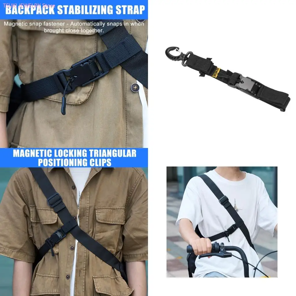 62KE Anti Slip Crossbody Bag Stabilizer Belt For Backpack Travel Daypack Chest Bag
62KE Anti Slip Crossbody Bag Stabilizer Belt For Backpack Travel Daypack Chest Bag