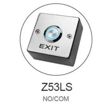 Zinc Alloy LED backlight Door Exit Release Push Button GATE DOOR Exit Button For Access Control system
Zinc Alloy LED backlight Door Exit Release Push Button GATE DOOR Exit Button For Access Control system