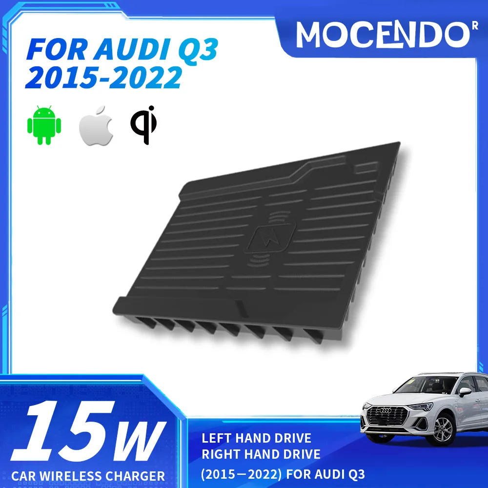 For Audi Q3 Car Wireless Charger 15W Fast Charging Pad Center Console Compatible with iPhone Android 2015-2022 Models
For Audi Q3 Car Wireless Charger 15W Fast Charging Pad Center Console Compatible with iPhone Android 2015-2022 Models