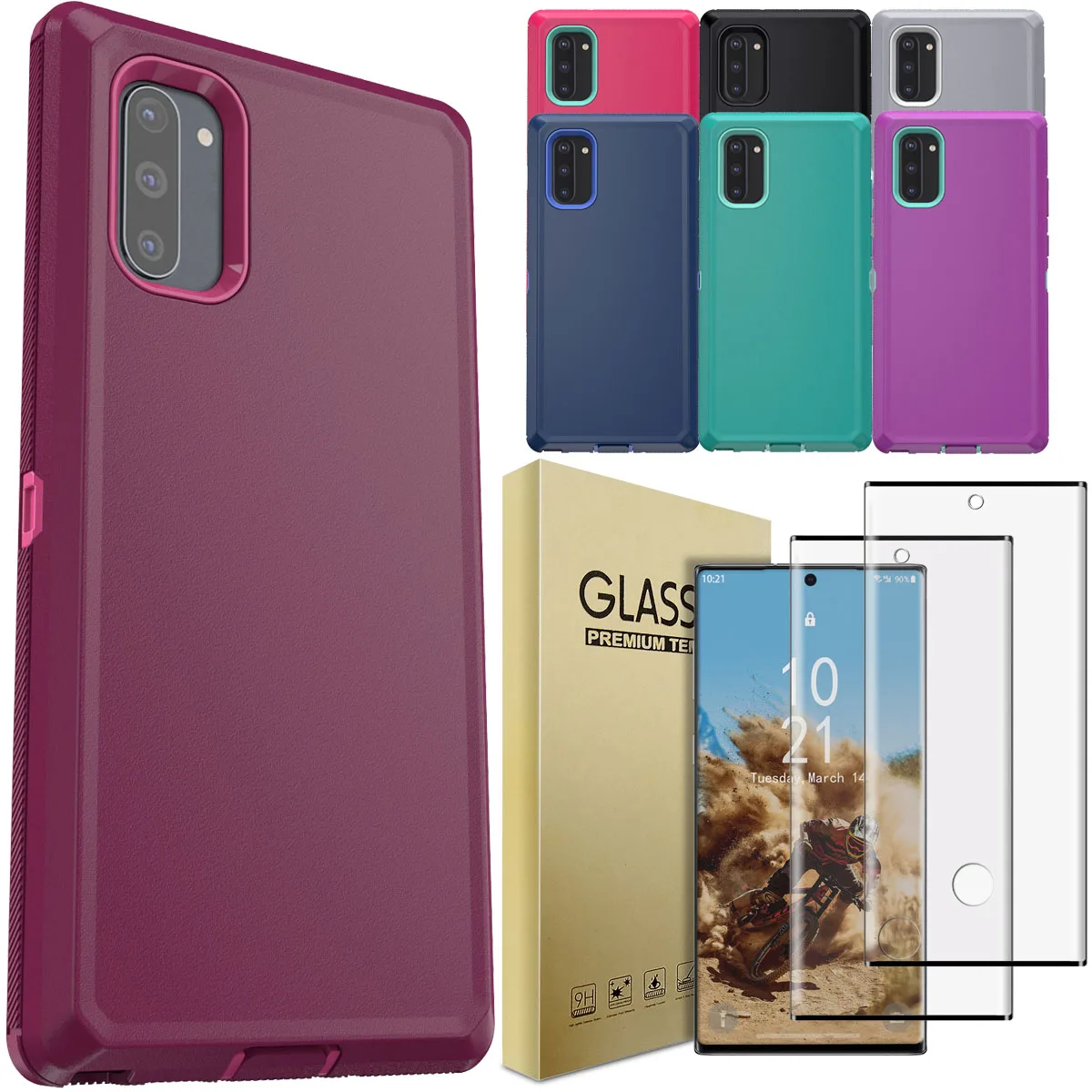 For Samsung Galaxy Note10 Note10 Plus Phone Case Shockproof Cover And 2pcs Tempered Glass Screen Protectors Case Friendly Clear
For Samsung Galaxy Note10 Note10 Plus Phone Case Shockproof Cover And 2pcs Tempered Glass Screen Protectors Case Friendly Clear