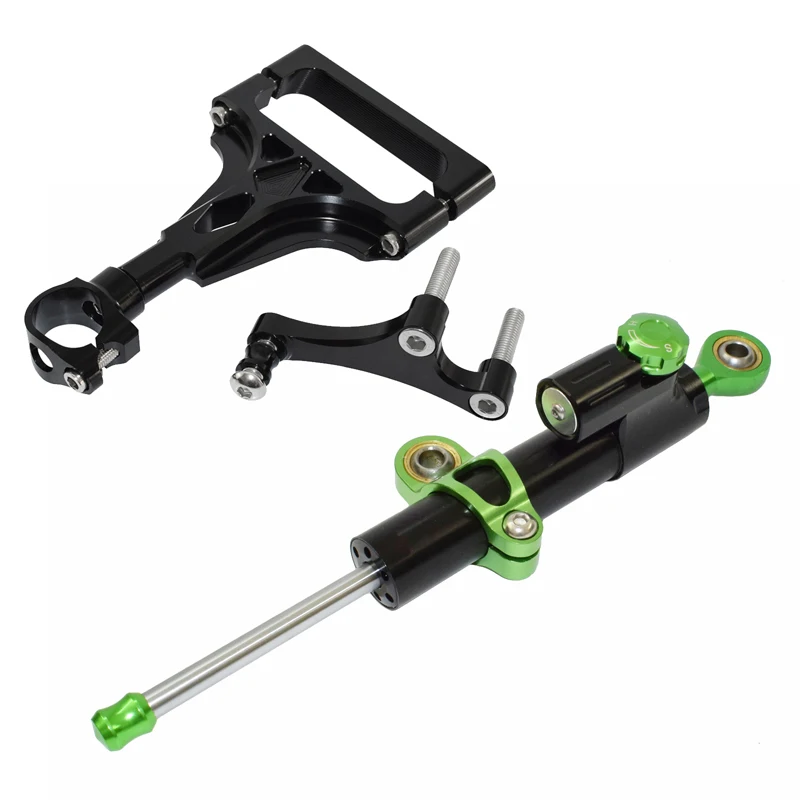 Titanium Steering Damper Stabilizer for Kawasaki Z750 04-14 Z1000 03-09 Modified Headshake Prevention Motorcycle Part Accessory
Titanium Steering Damper Stabilizer for Kawasaki Z750 04-14 Z1000 03-09 Modified Headshake Prevention Motorcycle Part Accessory