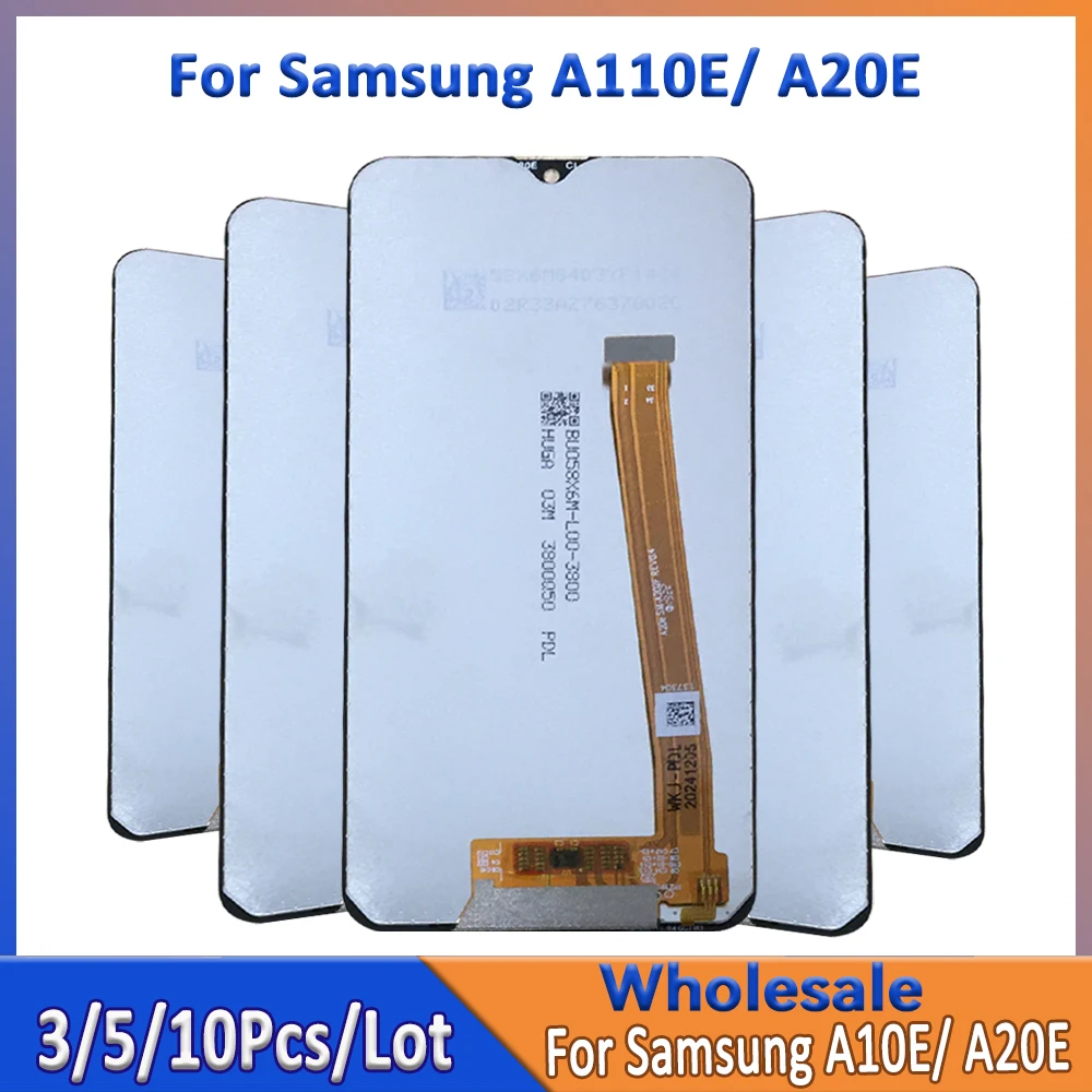 Wholesale 3/5/10 Pieces/Lot For Samsung A20E A202 A202F LCD Screen Display With Touch Mount A10E A102 A102F
Wholesale 3/5/10 Pieces/Lot For Samsung A20E A202 A202F LCD Screen Display With Touch Mount A10E A102 A102F