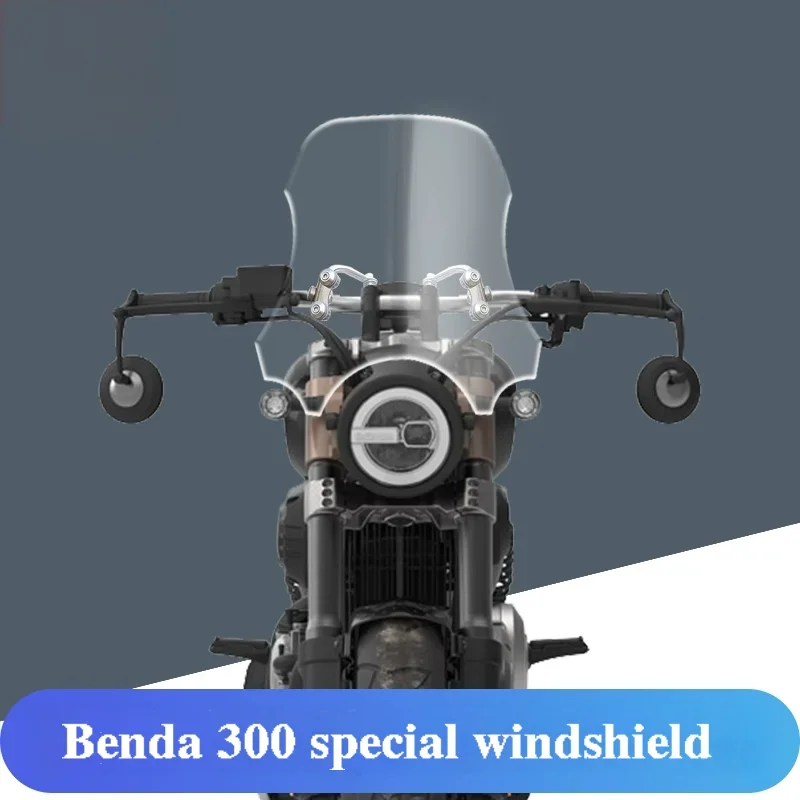For BENDA BD300 Wind Protection Windproof Windscreen Windshield Front Screen Accessories BENDA BD 300 Motorcycle Windshield
For BENDA BD300 Wind Protection Windproof Windscreen Windshield Front Screen Accessories BENDA BD 300 Motorcycle Windshield