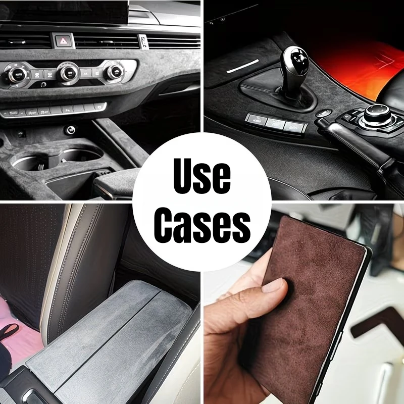 Self-Adhesive Suede Repair Sticker for Car Interior Door Panels, Center Consoles & Handbrakes Elasticity Suede Wrap DIY Supply
Self-Adhesive Suede Repair Sticker for Car Interior Door Panels, Center Consoles & Handbrakes Elasticity Suede Wrap DIY Supply