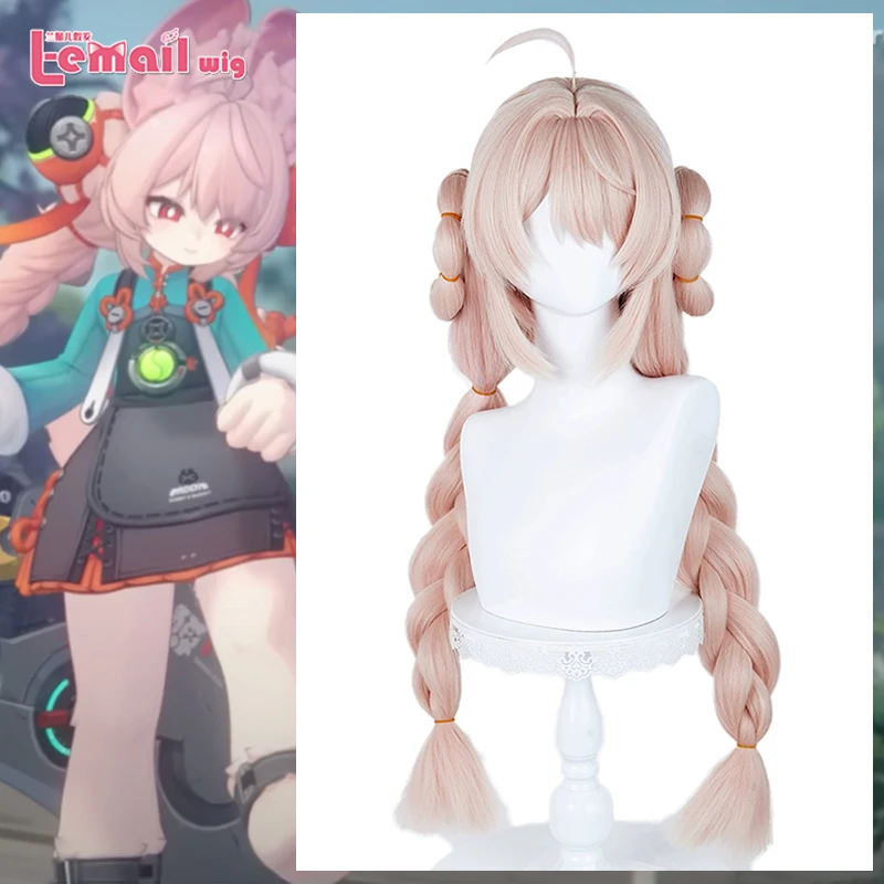 L-email wig Synthetic Hair Game Zenless Zone Zero Zhao Cosplay Wigs Long Pink Color Wig Double Braid Heat Resistant Wig
L-email wig Synthetic Hair Game Zenless Zone Zero Zhao Cosplay Wigs Long Pink Color Wig Double Braid Heat Resistant Wig