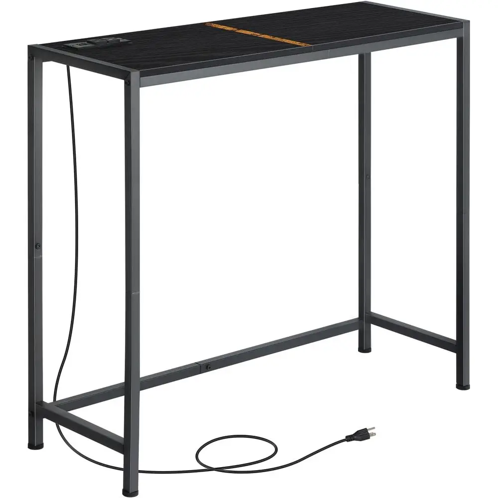 ole Table with Power Outlets, 33.9'' x 11.8'' Narrow Soa Table, Slim Entryway Table with Metal e, Behind Couch Table or Living
ole Table with Power Outlets, 33.9'' x 11.8'' Narrow Soa Table, Slim Entryway Table with Metal e, Behind Couch Table or Living