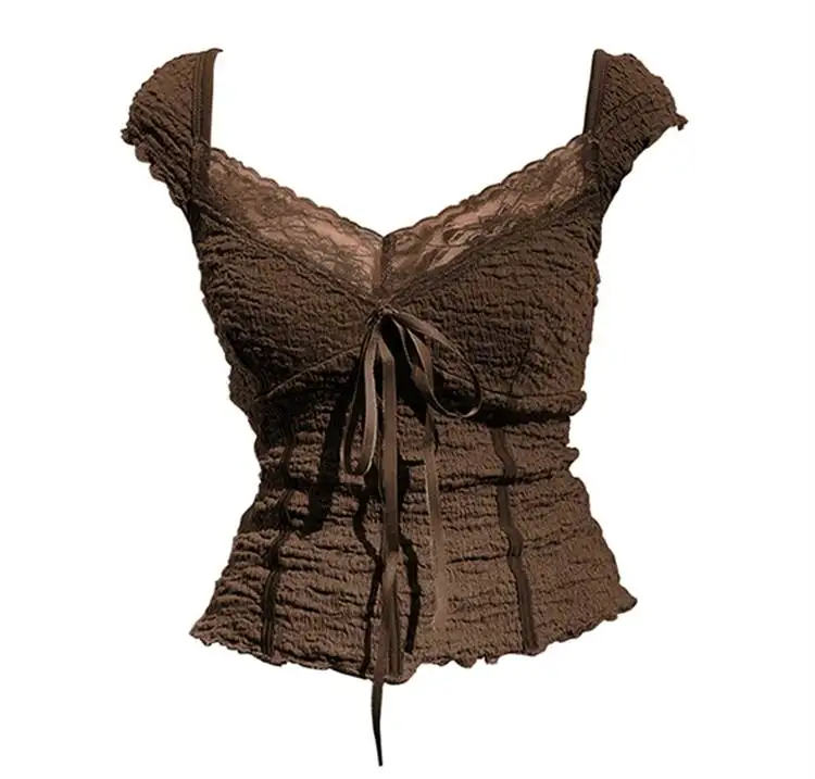 Extra Large Size Women's Vintage Texture Lace Belted Top 200 Pou Faionable plus Size Clothing for Women
Extra Large Size Women's Vintage Texture Lace Belted Top 200 Pou Faionable plus Size Clothing for Women