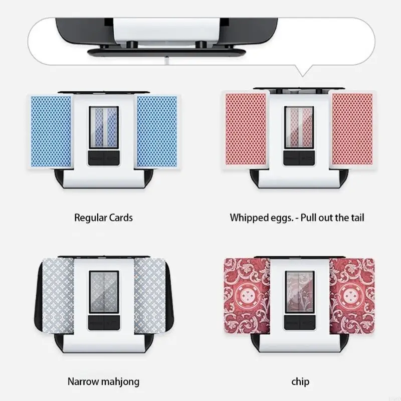 Rechargeable Card Shuffler Automatic Card Dealer Machine Playing Card Shuffler
Rechargeable Card Shuffler Automatic Card Dealer Machine Playing Card Shuffler