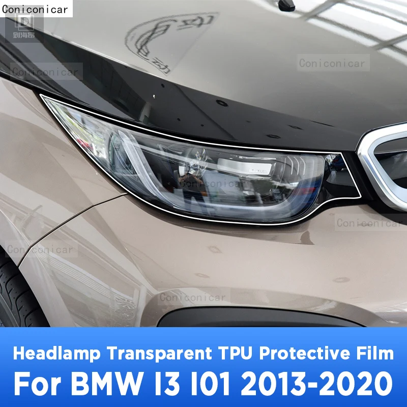Car Exterior Headlight Anti-scratch Front Lamp Transparent TPU Protective Film For BMW I3 I01 2013-2020 Accessories Sticker PPF
Car Exterior Headlight Anti-scratch Front Lamp Transparent TPU Protective Film For BMW I3 I01 2013-2020 Accessories Sticker PPF