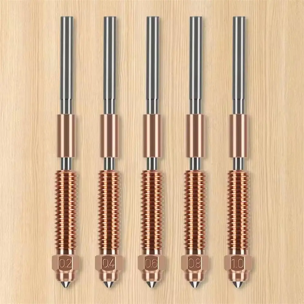 High Flow Quick-Swap Nozzle 0.2/0.4/0.6/0.8mm For K1C K1 Max Ender-3 V3 Ender-3 V3 Plus 3D Printer Parts Copper Titanium Nozzles
High Flow Quick-Swap Nozzle 0.2/0.4/0.6/0.8mm For K1C K1 Max Ender-3 V3 Ender-3 V3 Plus 3D Printer Parts Copper Titanium Nozzles
