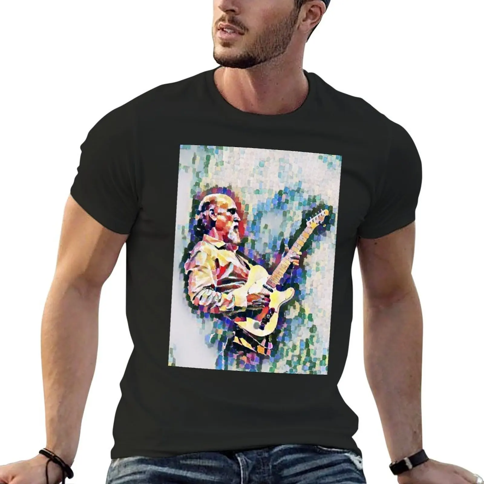 John Scofield Painting T-Shirt plus size tops blacks mens graphic t-shirts pack
John Scofield Painting T-Shirt plus size tops blacks mens graphic t-shirts pack