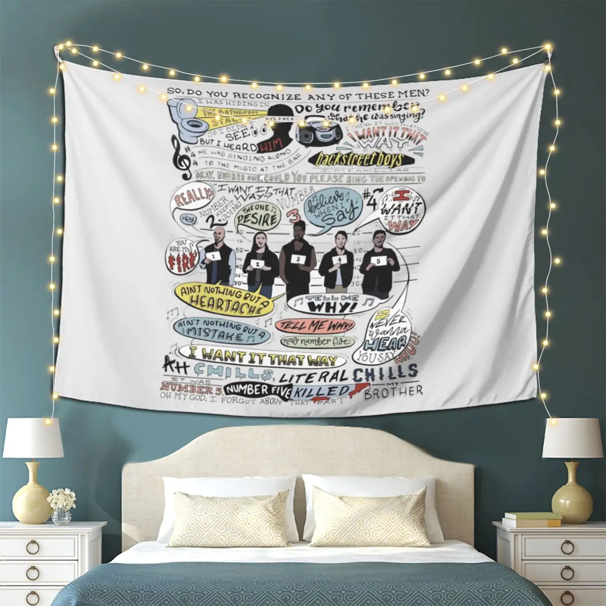 I Want It That Way B99 Colorized Tapestry Wall Hanging Aesthetic Home Decoration Tapestries for Living Room Bedroom
I Want It That Way B99 Colorized Tapestry Wall Hanging Aesthetic Home Decoration Tapestries for Living Room Bedroom