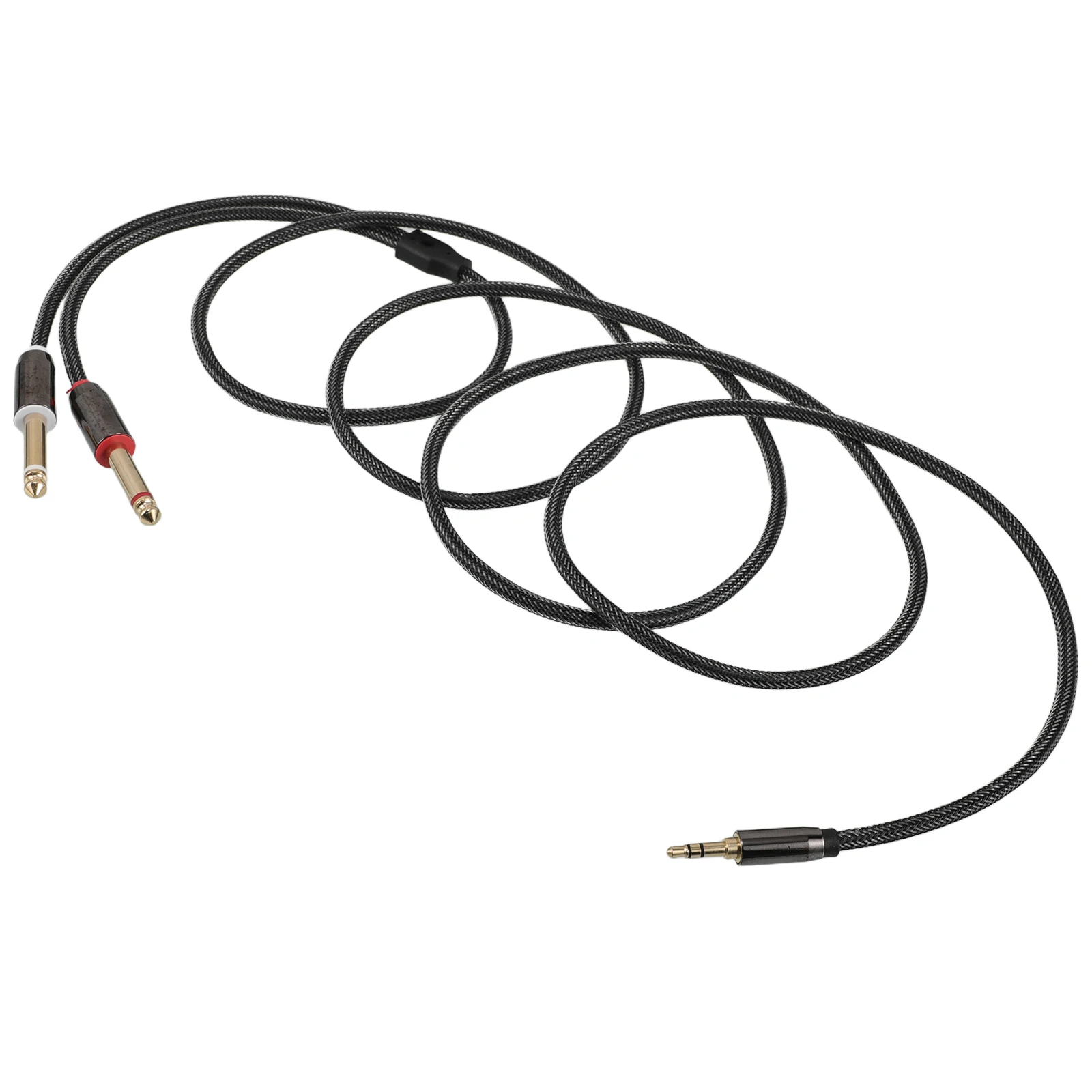 35mm to Dual 65mm Audio Line 180cm Black Cable for Computer Mixer Balanced Splitter Mic Wire Guitar Cord Adapter
35mm to Dual 65mm Audio Line 180cm Black Cable for Computer Mixer Balanced Splitter Mic Wire Guitar Cord Adapter