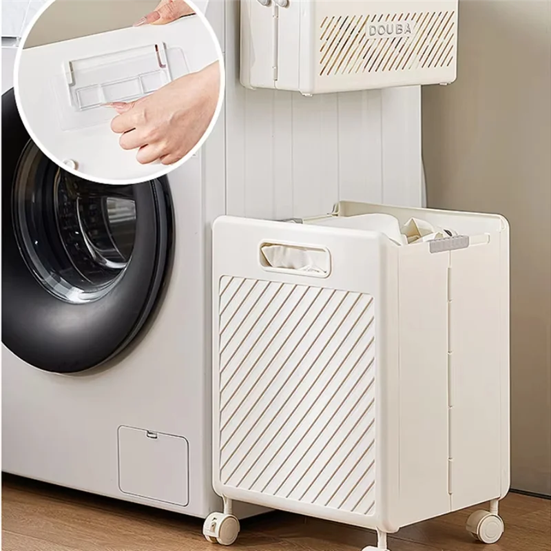 -ESTR Foldable Storage Basket For Clothes, Large-Capacity Multifunctional Laundry Organizer For Home And Bathroom
-ESTR Foldable Storage Basket For Clothes, Large-Capacity Multifunctional Laundry Organizer For Home And Bathroom