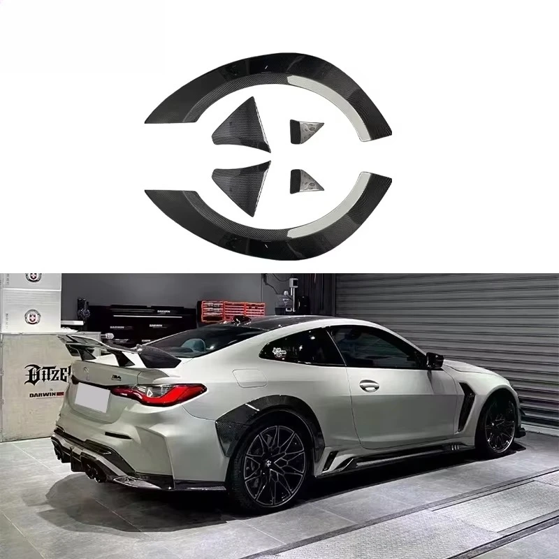 G80 G82 High Quality Carbon Fiber Rear Wheel Eyebrow G80 G82 M3 M4
G80 G82 High Quality Carbon Fiber Rear Wheel Eyebrow G80 G82 M3 M4