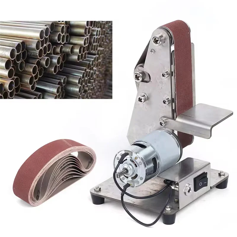 ABUI-Compact And Portable 200W Belt Sander With 0.98X12.99In Belt Size, Safety Guard, High Efficiency, And Design US Plug
ABUI-Compact And Portable 200W Belt Sander With 0.98X12.99In Belt Size, Safety Guard, High Efficiency, And Design US Plug