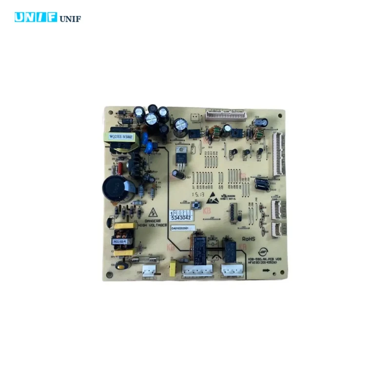 Genuine Used For Midea Refrigerator Main Control Motherboard Xdb-590.Ak.Pcb V09 DA010202001
Genuine Used For Midea Refrigerator Main Control Motherboard Xdb-590.Ak.Pcb V09 DA010202001