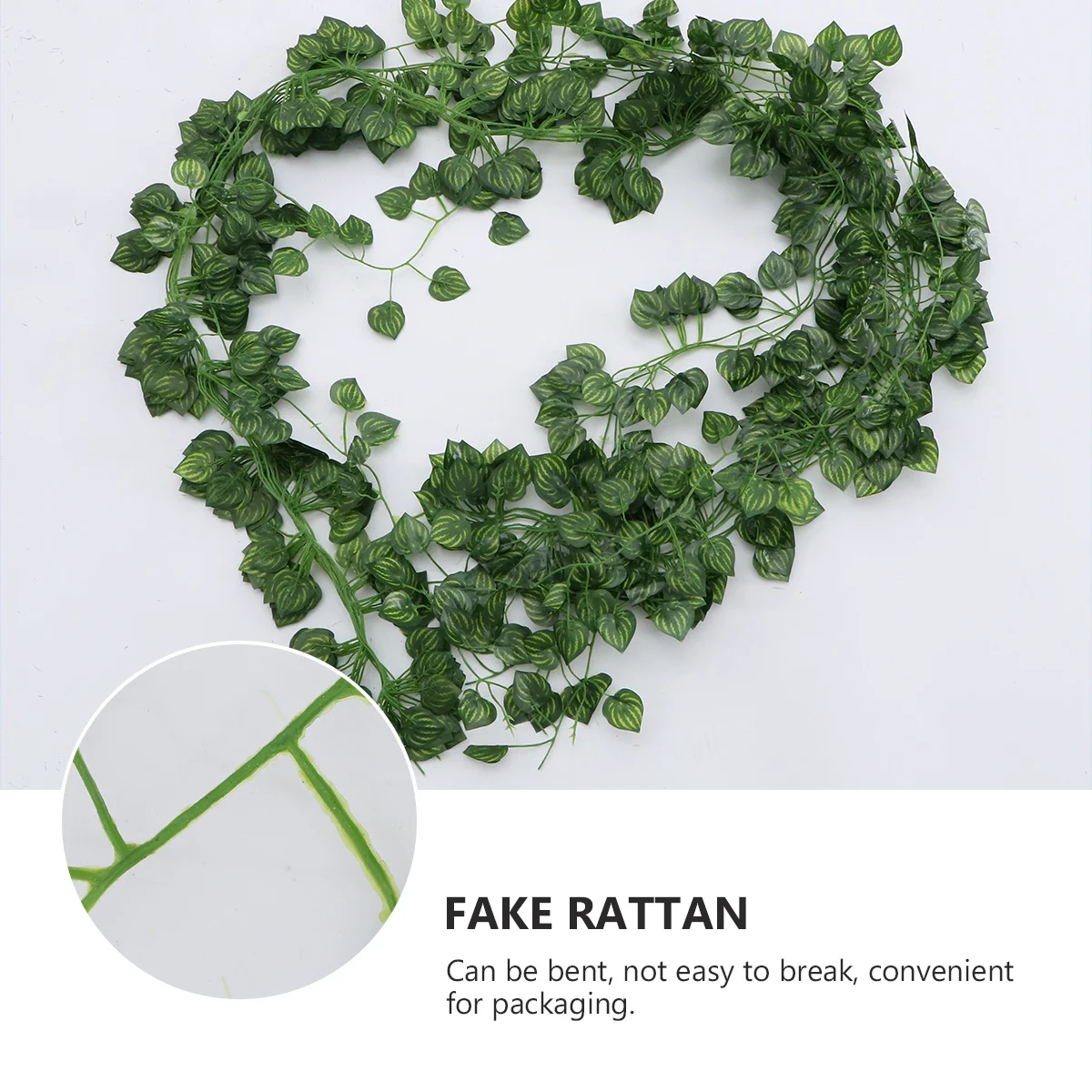 12pcs Simulation Leaf Rattan Hanging Vine Fake Rattan Ornament For Wall Garden Home Wedding Party Decor Greenery Artificial
12pcs Simulation Leaf Rattan Hanging Vine Fake Rattan Ornament For Wall Garden Home Wedding Party Decor Greenery Artificial