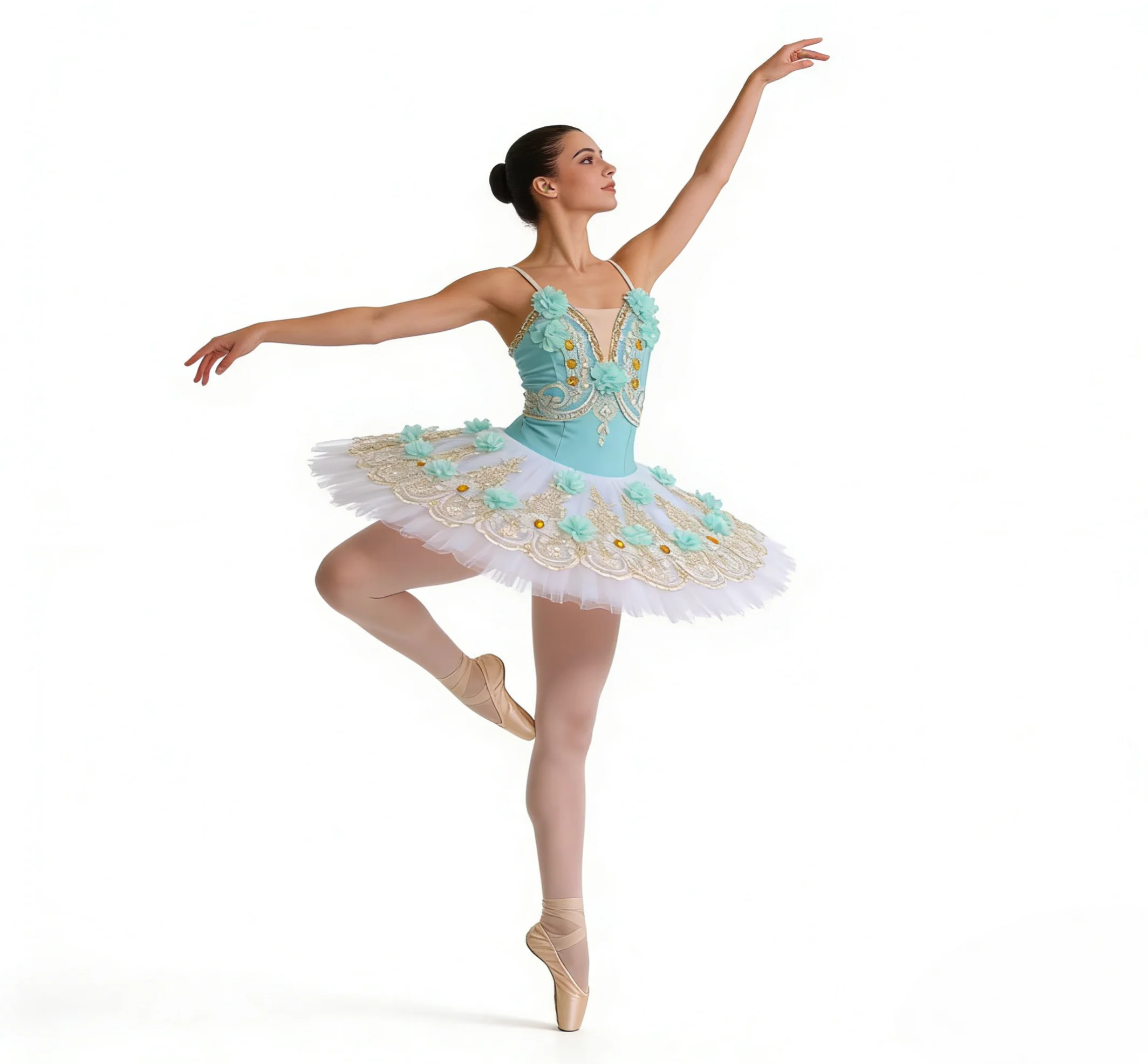 Flowers Ballet Tutu Dress Women professional Ballet Swan Lake Delicate lace Dance Dress Bailarina Stage Performance Costume
Flowers Ballet Tutu Dress Women professional Ballet Swan Lake Delicate lace Dance Dress Bailarina Stage Performance Costume