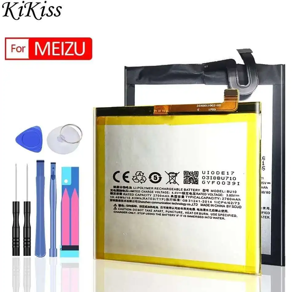 Аккумулятор для Meizu M1 M2 M3 M3S M5 M5S M5C M6 (Note mini Max M 5s/5c)/Meilan U10 U20 M15/MX4 MX5 MX6 pro/Pro 5 6 7 Plus/Note5
Аккумулятор для Meizu M1 M2 M3 M3S M5 M5S M5C M6 (Note mini Max M 5s/5c)/Meilan U10 U20 M15/MX4 MX5 MX6 pro/Pro 5 6 7 Plus/Note5