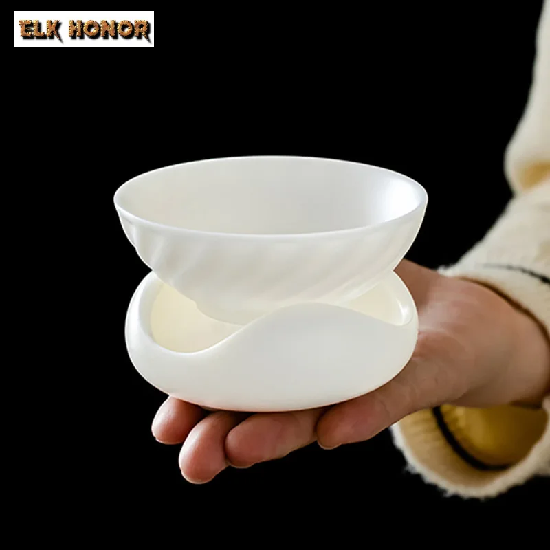 Mutton Fat Jade White Porcelain Tea Infusor Japanese Leaf Strainer 1288 Holes Tea Strainer Tea Maker Filter Chinese Tea Set Gift
Mutton Fat Jade White Porcelain Tea Infusor Japanese Leaf Strainer 1288 Holes Tea Strainer Tea Maker Filter Chinese Tea Set Gift