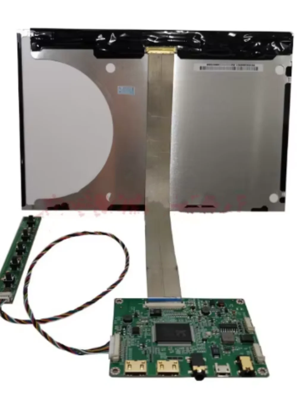 10,1-дюймовый модуль дисплея 2K, групповой комплект IPS VVX10T025J00 HDMI DVI VGAUSB5VDC12V, два источника питания высокого разрешения 2560X1600 16:10
10,1-дюймовый модуль дисплея 2K, групповой комплект IPS VVX10T025J00 HDMI DVI VGAUSB5VDC12V, два источника питания высокого разрешения 2560X1600 16:10