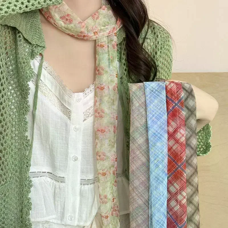 Spring Summer Colorful Polka Dot Floral Decorative Scarf Necktie Soft Lightweight Breathable Lace Up Accessory Fashion Decor
Spring Summer Colorful Polka Dot Floral Decorative Scarf Necktie Soft Lightweight Breathable Lace Up Accessory Fashion Decor