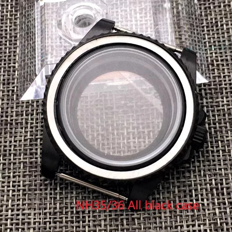 Корпус часов модифицированного механизма NH35A/NH36A, черный корпус с PVD-покрытием
Корпус часов модифицированного механизма NH35A/NH36A, черный корпус с PVD-покрытием