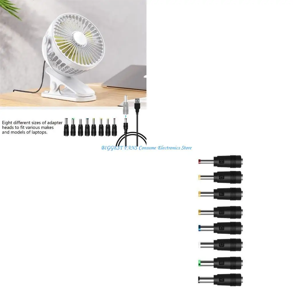 Universal Notebook Laptops Charging Adapters Power Converters Set 8 Connectors Tips Included for Routers LED Light Fan
Universal Notebook Laptops Charging Adapters Power Converters Set 8 Connectors Tips Included for Routers LED Light Fan