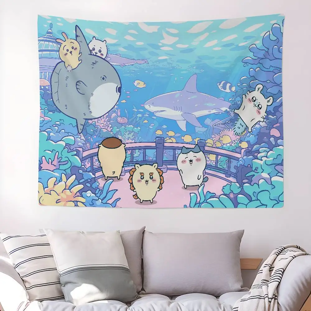 Cute Cartoon C-ChiikawaS DIY Wall Tapestry For Living Room Home Dorm Decor Wall Art Decor
Cute Cartoon C-ChiikawaS DIY Wall Tapestry For Living Room Home Dorm Decor Wall Art Decor