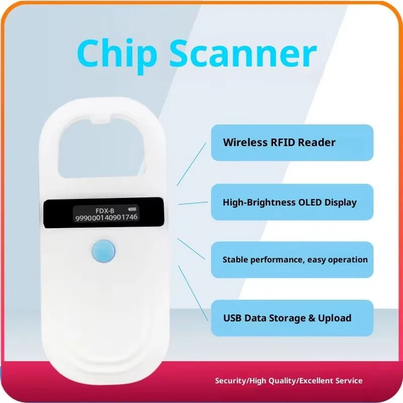 Pet Microchip Thermometer Scanner 10 Digits 15 Pig Cow Sheep Dog Cat Goldfish Identification EMIDC Data Upload
Pet Microchip Thermometer Scanner 10 Digits 15 Pig Cow Sheep Dog Cat Goldfish Identification EMIDC Data Upload