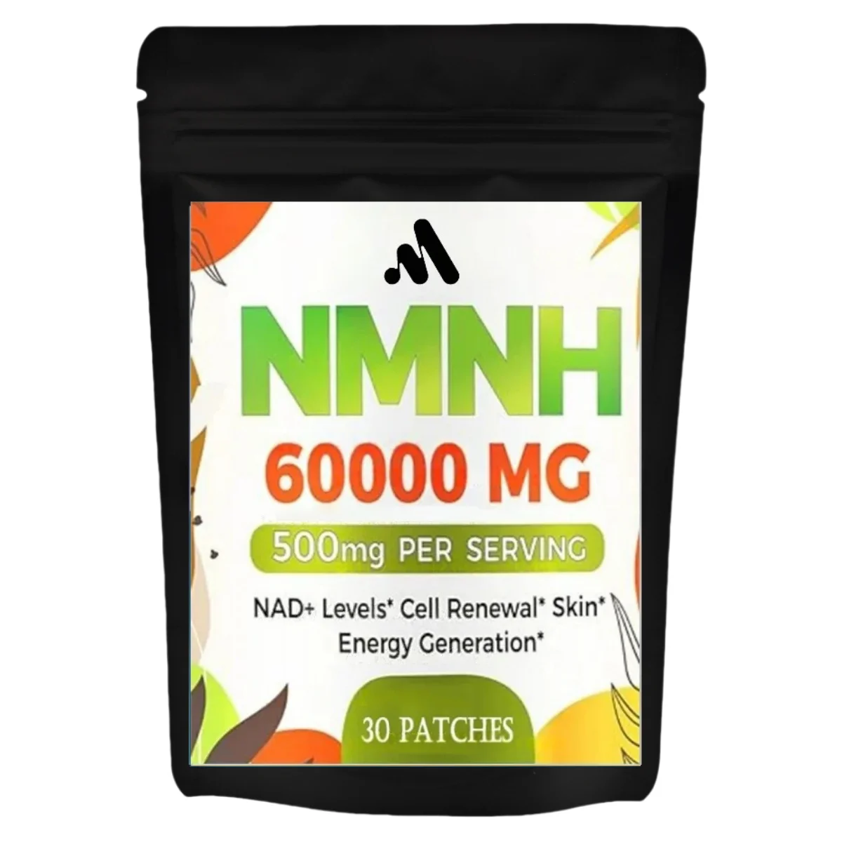 30 Patches NMNH Transdermal Patches with Dihydronicotinamide Mononucleotide, Ultra Absorption for Anti-Aging, Immunity
30 Patches NMNH Transdermal Patches with Dihydronicotinamide Mononucleotide, Ultra Absorption for Anti-Aging, Immunity