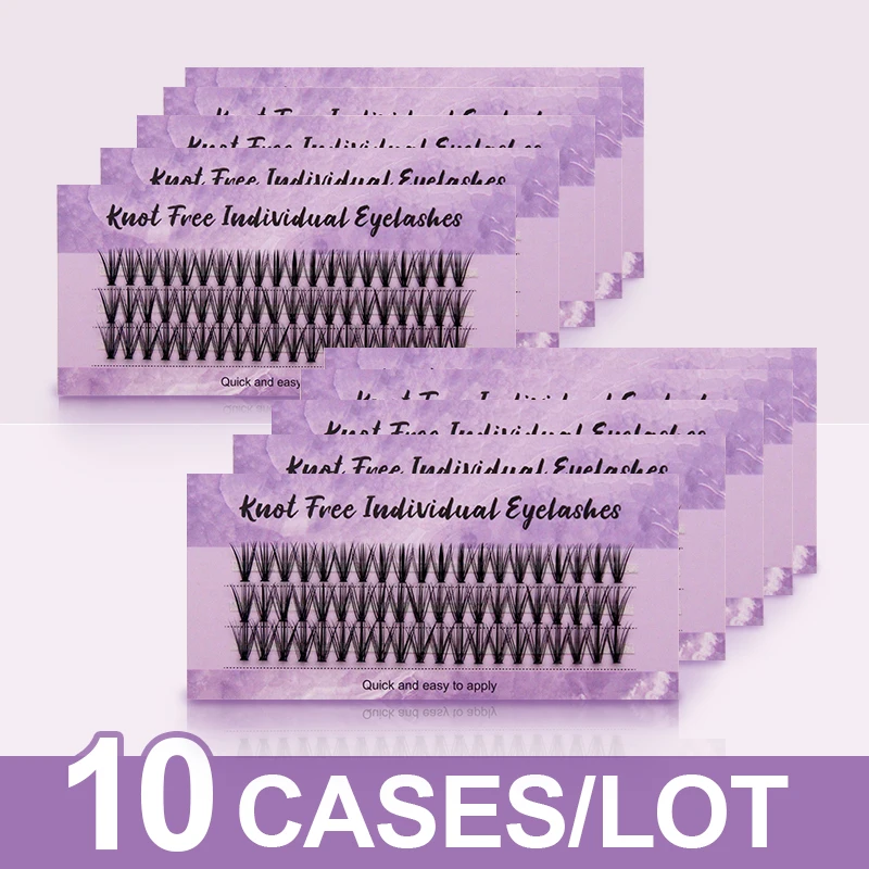 FAIRYTIS 10pcs Individual Lashes 3 Rows Clusters Eyelash Extension 10/20D Natural Russian Volume False Lashes Makeup
FAIRYTIS 10pcs Individual Lashes 3 Rows Clusters Eyelash Extension 10/20D Natural Russian Volume False Lashes Makeup