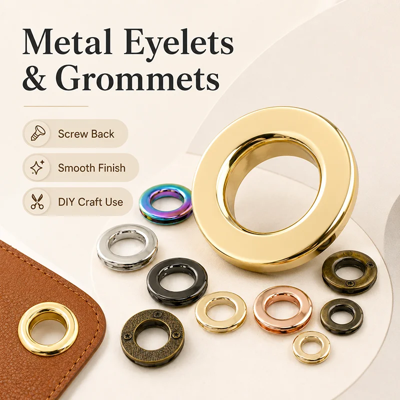 5/10Pcs 10-25mm Metal Eyelets Grommets with Screws Washer for Bags Shoes Leather Craft Ring Hook Hardware Repair Parts
5/10Pcs 10-25mm Metal Eyelets Grommets with Screws Washer for Bags Shoes Leather Craft Ring Hook Hardware Repair Parts