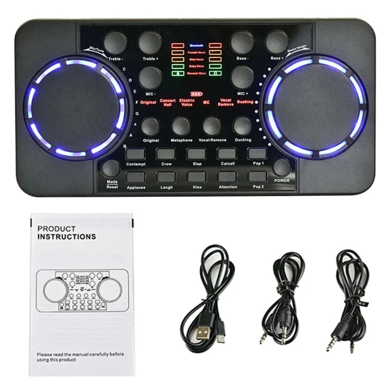 Live Sound Card BT4.0 Broadcast Mixer Board Streaming For Computer Phone Drop shipping
Live Sound Card BT4.0 Broadcast Mixer Board Streaming For Computer Phone Drop shipping