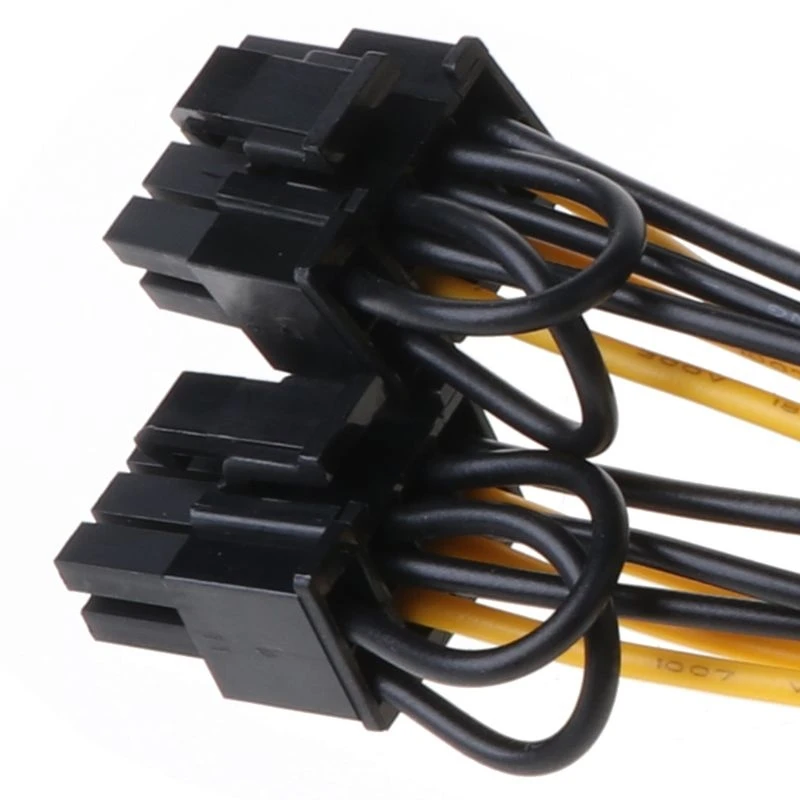 Y51A 8 Pin Dual to 8 Pin(6+2) PCI-Express Power Adapter Cord Power Supply Cable for CPU or GPU Graphics Video Card Btc Mining
Y51A 8 Pin Dual to 8 Pin(6+2) PCI-Express Power Adapter Cord Power Supply Cable for CPU or GPU Graphics Video Card Btc Mining