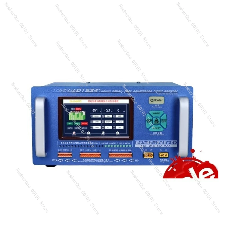 D1524 15A High Current Lithium Battery Equalizer, Pressure Difference Repair Balancer for Car Maintenance
D1524 15A High Current Lithium Battery Equalizer, Pressure Difference Repair Balancer for Car Maintenance