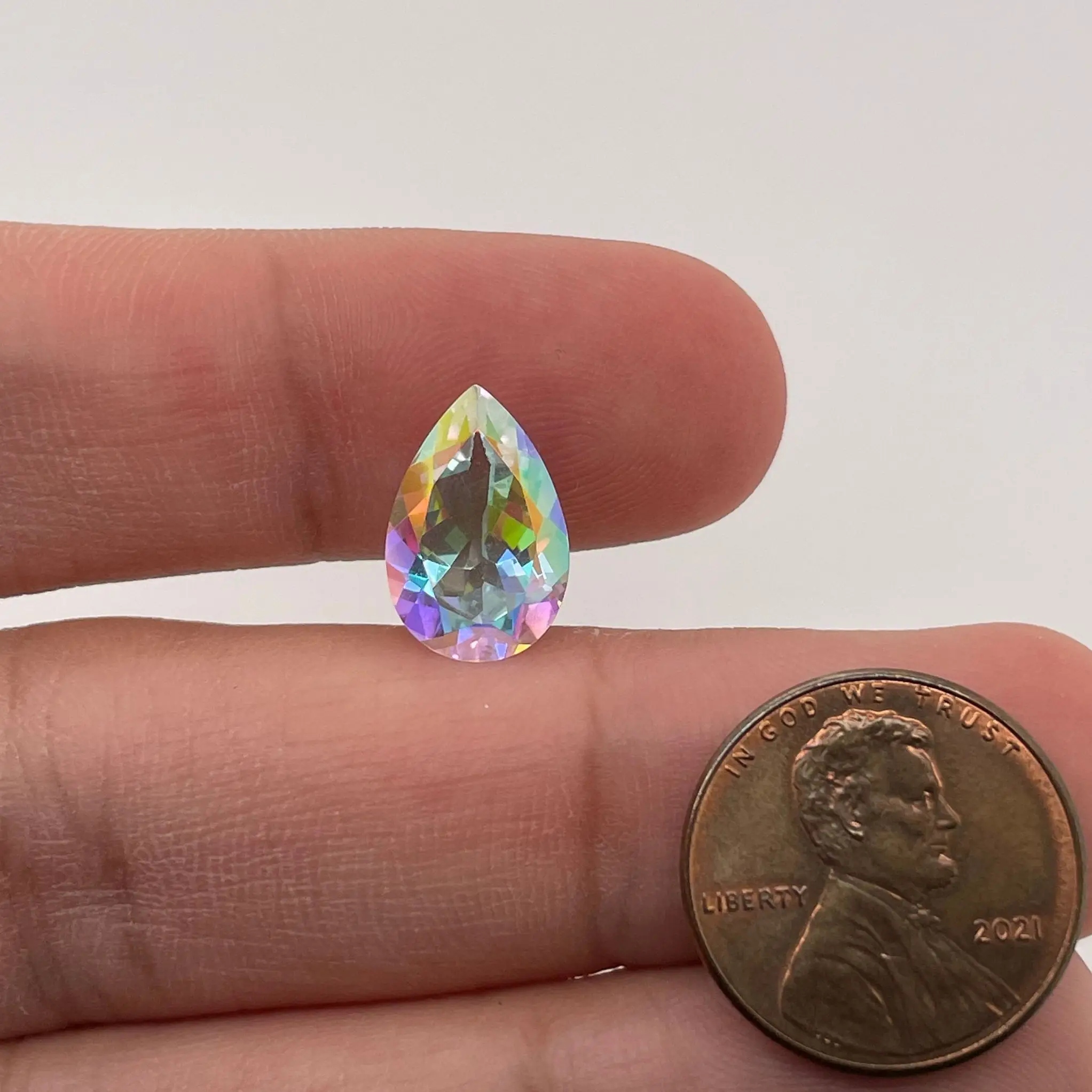 Wholesale Natural Mystic Mercury Mist Topaz Pear Brilliant Cut AAA Quality Coated Aurora Borealis Loose Gemstone For Jewelry
Wholesale Natural Mystic Mercury Mist Topaz Pear Brilliant Cut AAA Quality Coated Aurora Borealis Loose Gemstone For Jewelry