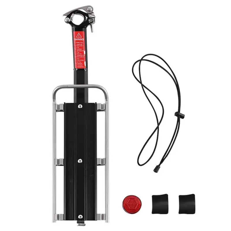 MTB Road Bike Cargo Rack With Rear Light Quick Release Bicycle Rear Rack Aluminium Alloy Bicycle Luggage Carrier For Cycling
MTB Road Bike Cargo Rack With Rear Light Quick Release Bicycle Rear Rack Aluminium Alloy Bicycle Luggage Carrier For Cycling